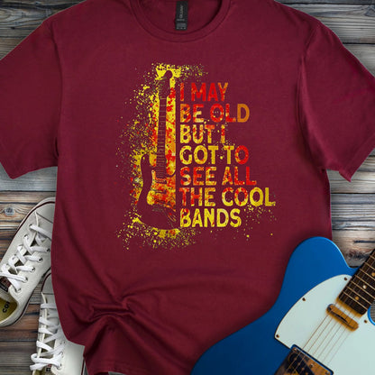 See All the Cool Bands T-shirt