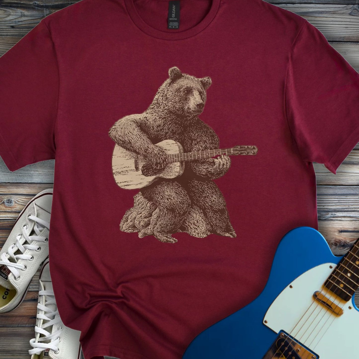 Guitar Bear T-shirt