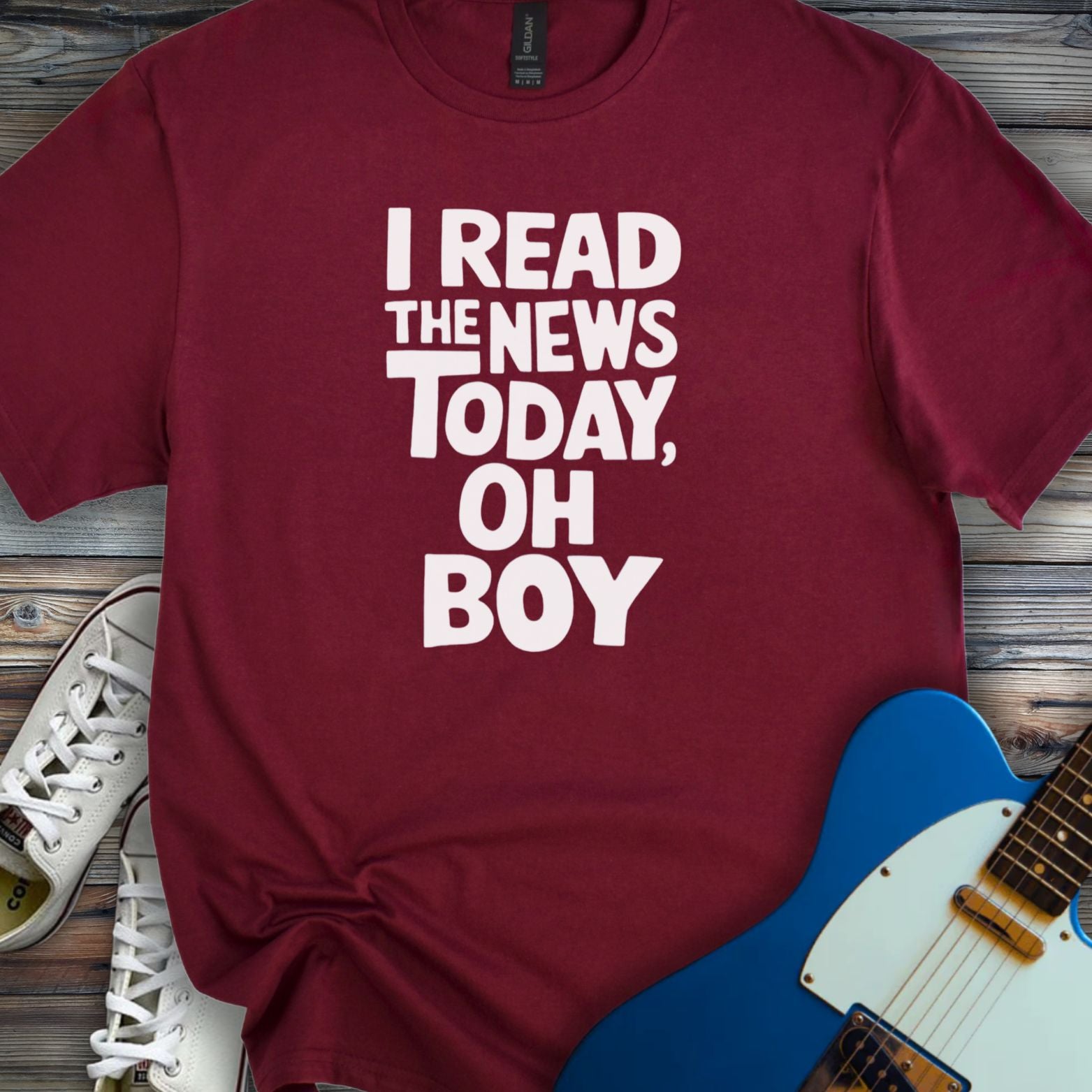 I read the news today T-shirt