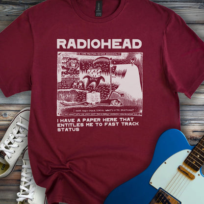 Radiohead Comic Art (I) T-shirt