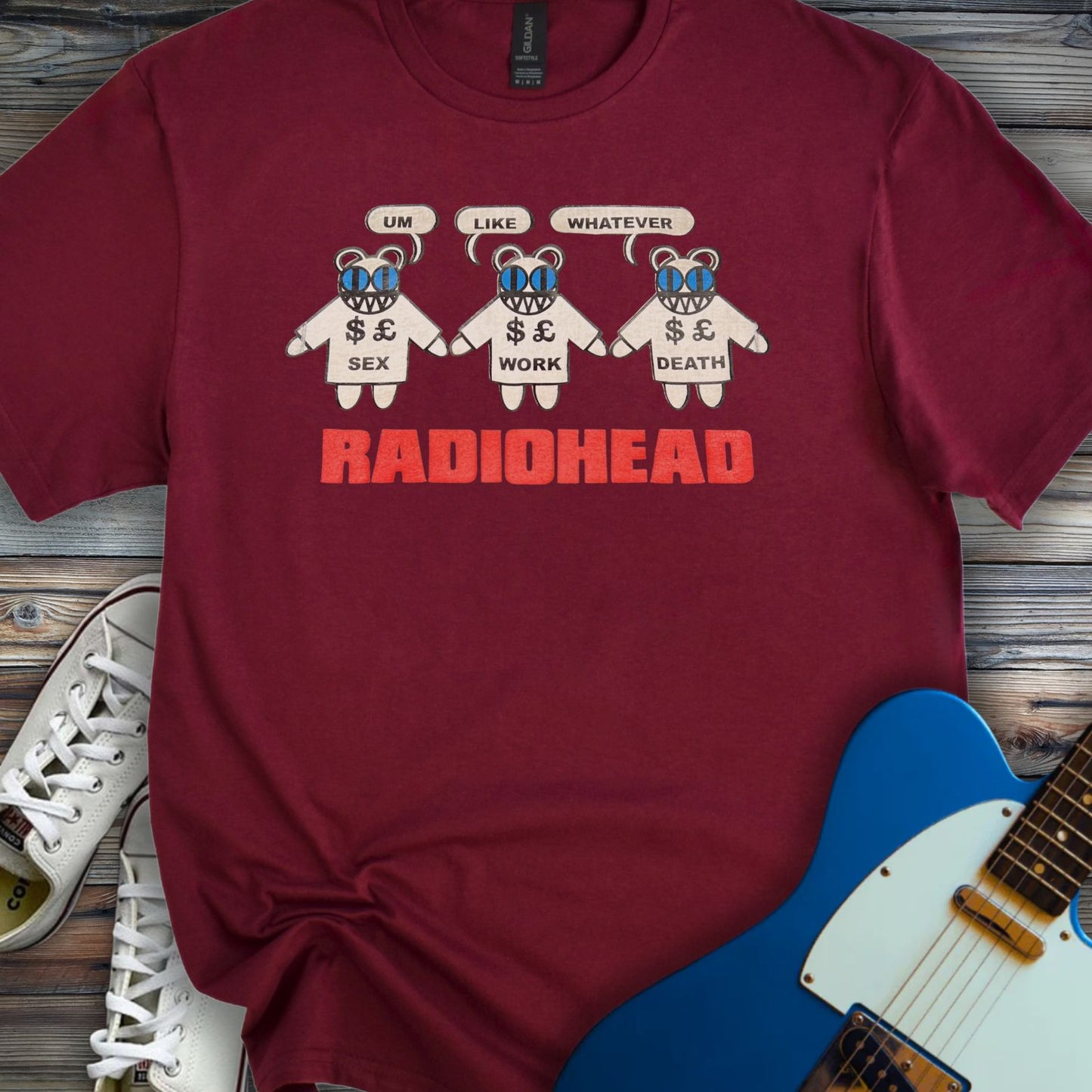 Radiohead Um Like Whatever T-shirt