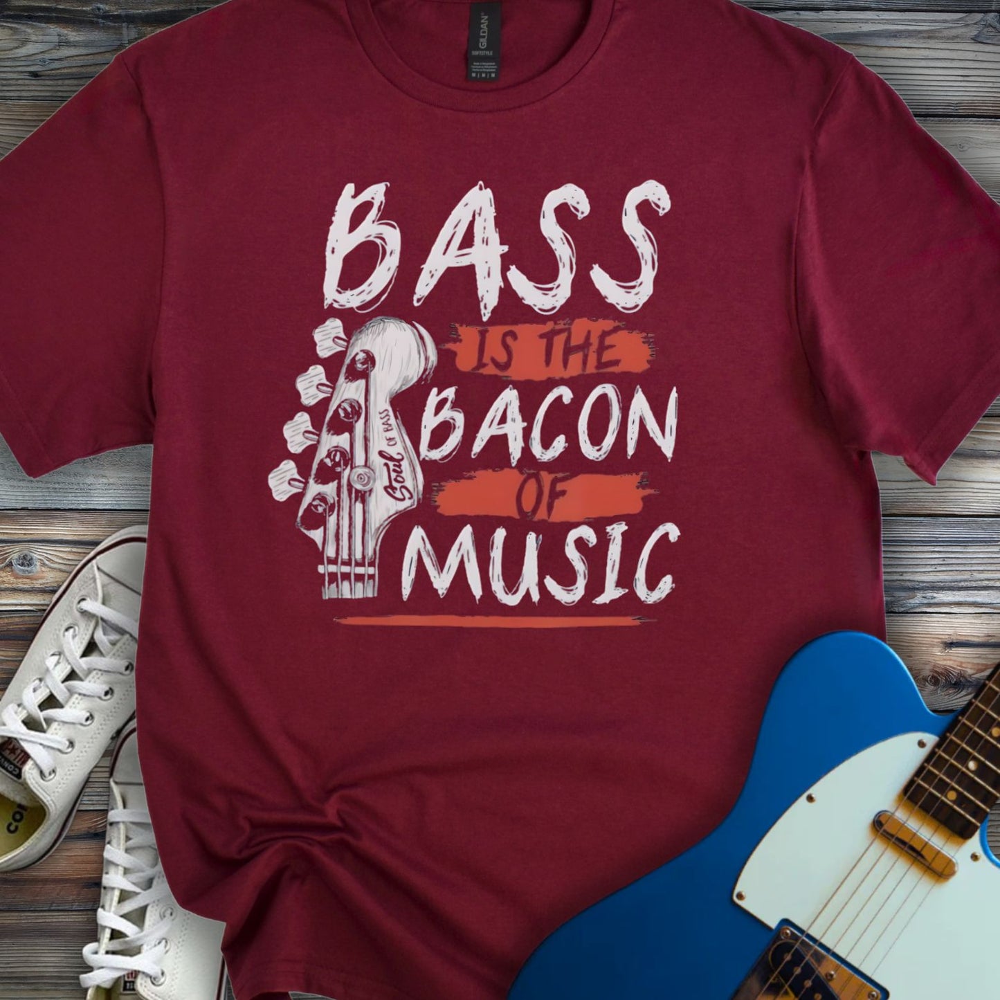 Bass Is The Bacon Of Music T-shirt