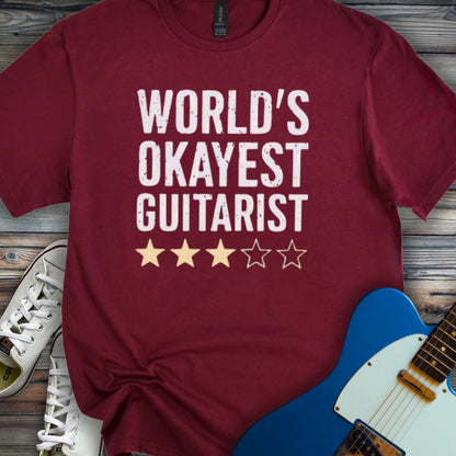 World's Okayest Guitarist T-shirt