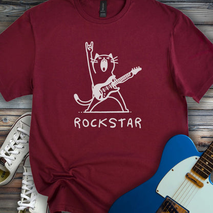 Rockstar Cat T-shirt