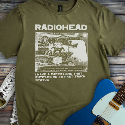 Radiohead Comic Art (I) T-shirt