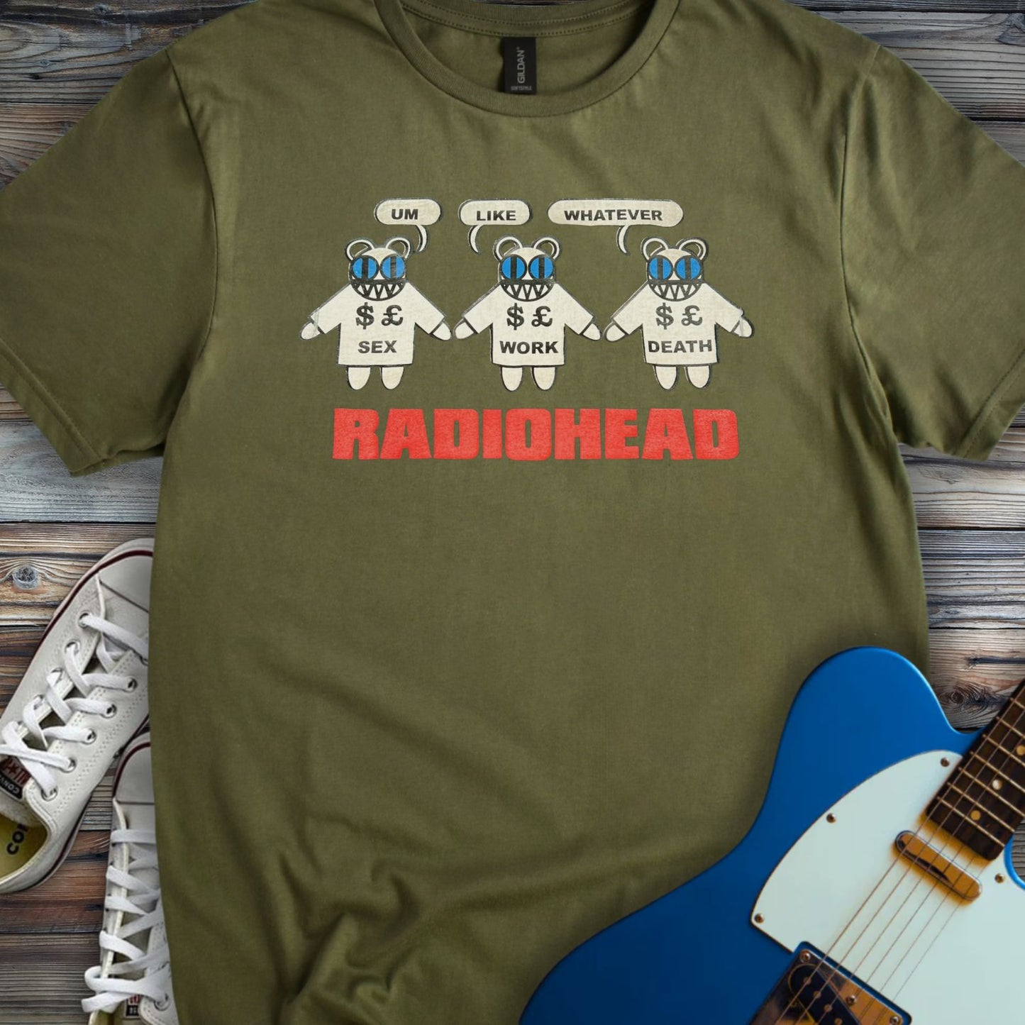 Radiohead Um Like Whatever T-shirt