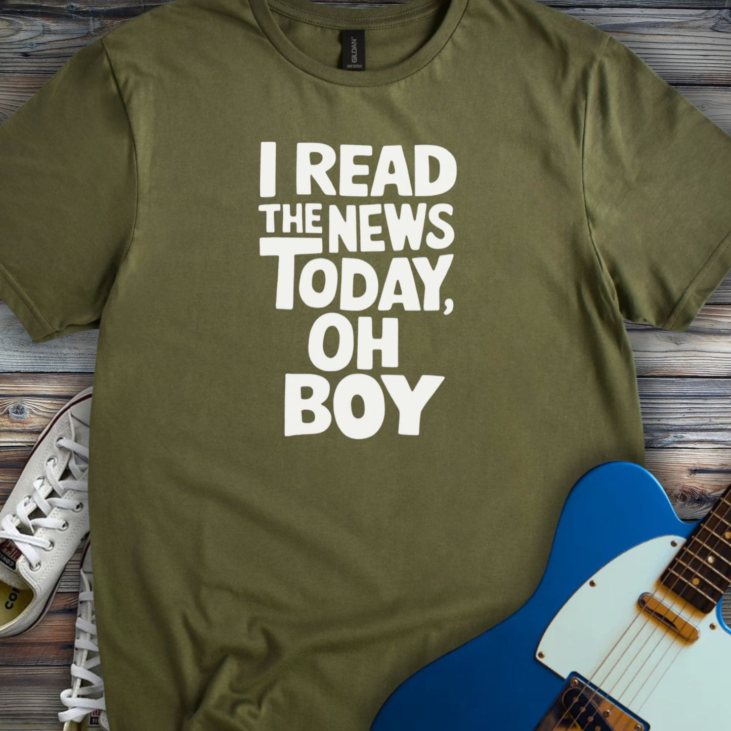I read the news today T-shirt