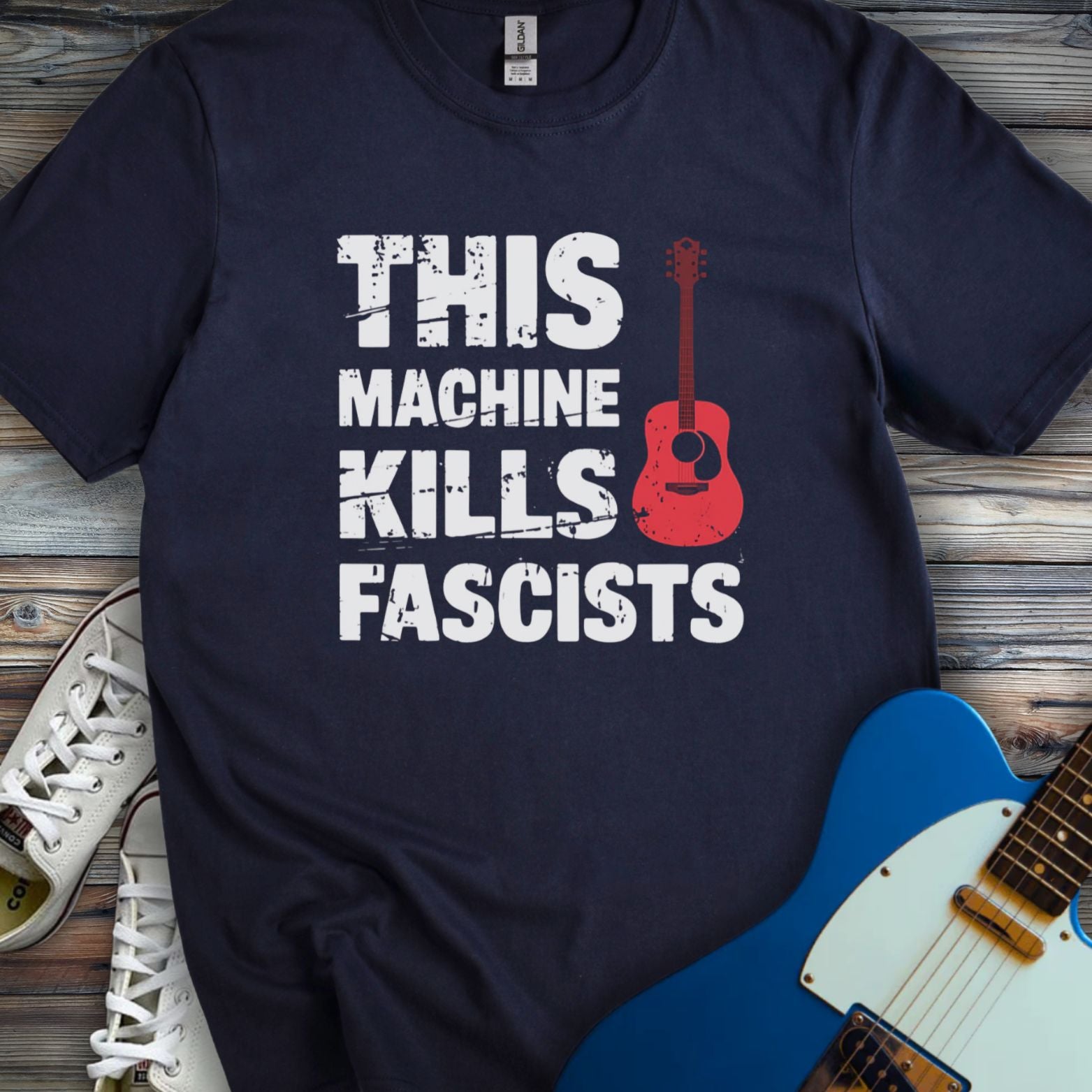 This Machine Kills Fascists T-shirt