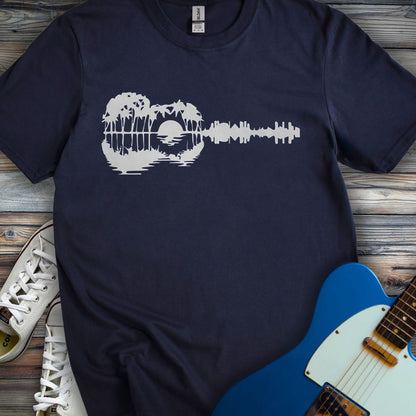 Guitar Island Paradise T-shirt