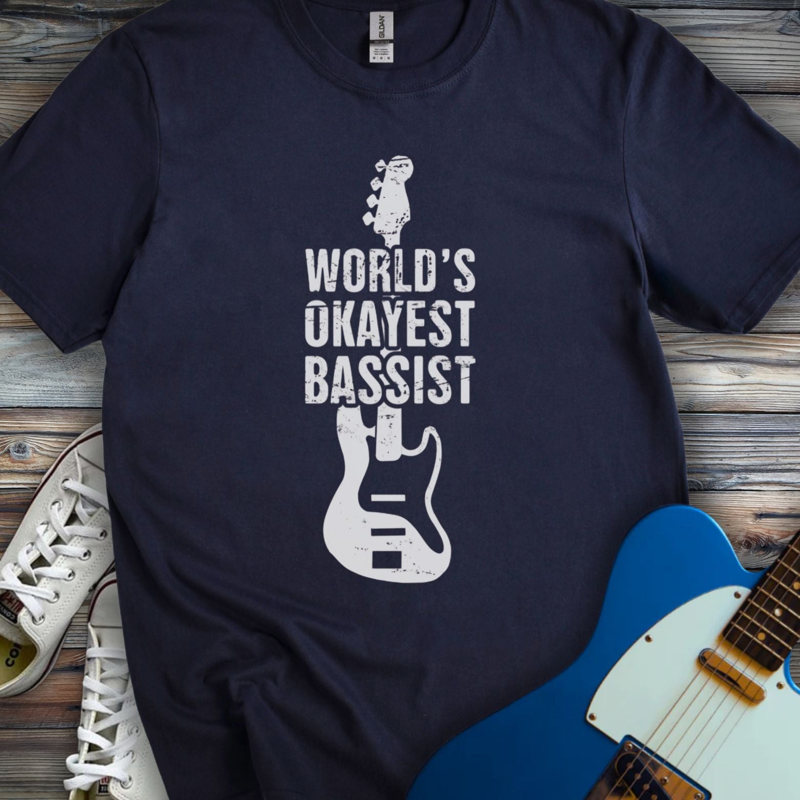 World’s Okayest Bassist (II) T-shirt