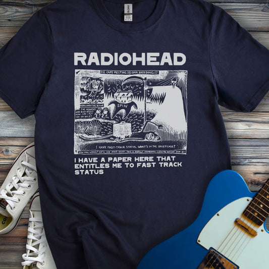 Radiohead Comic Art (I) T-shirt