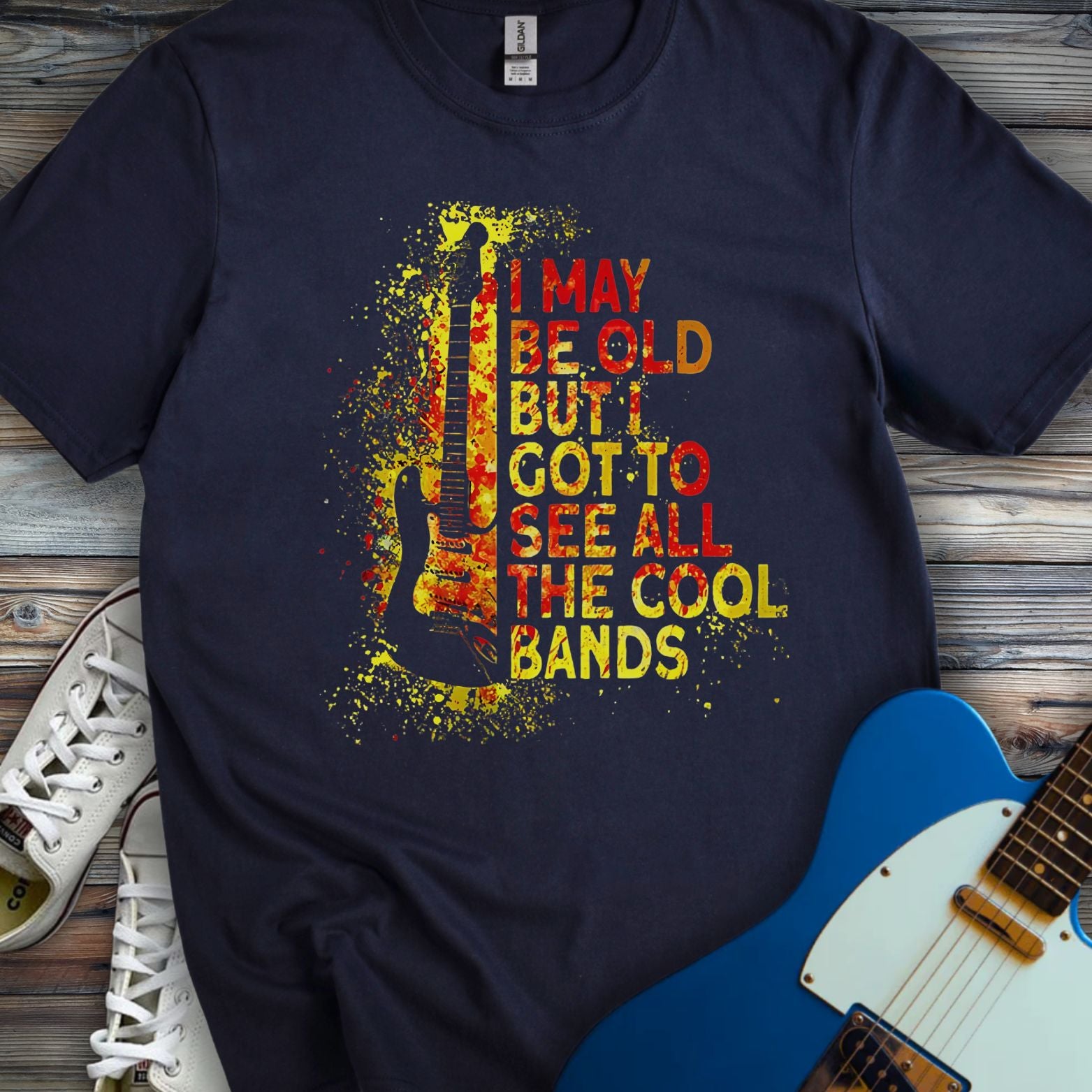 See All the Cool Bands T-shirt