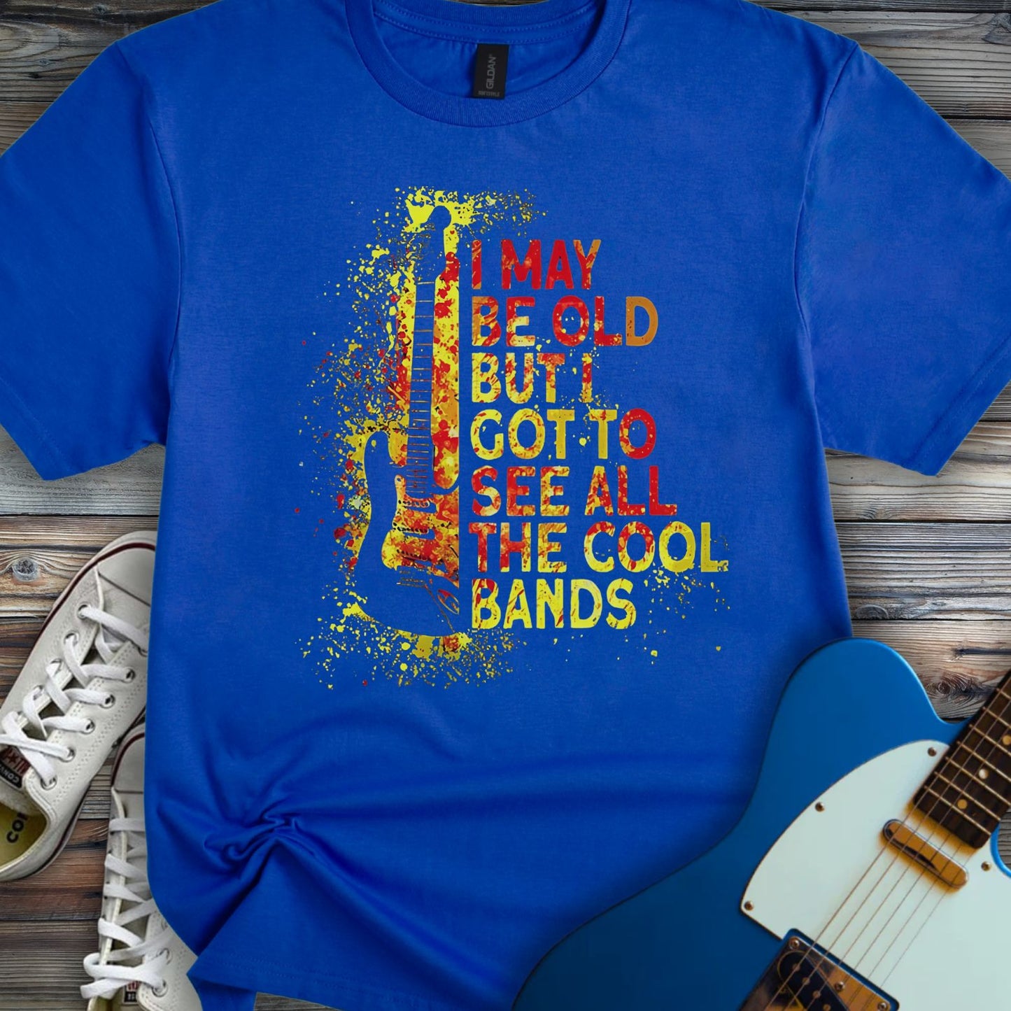 See All the Cool Bands T-shirt
