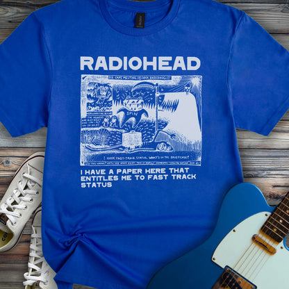 Radiohead Comic Art (I) T-shirt
