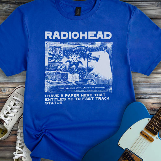 Radiohead Comic Art (I) T-shirt