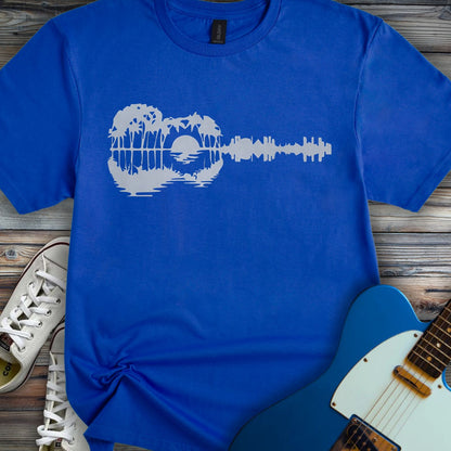 Guitar Island Paradise T-shirt
