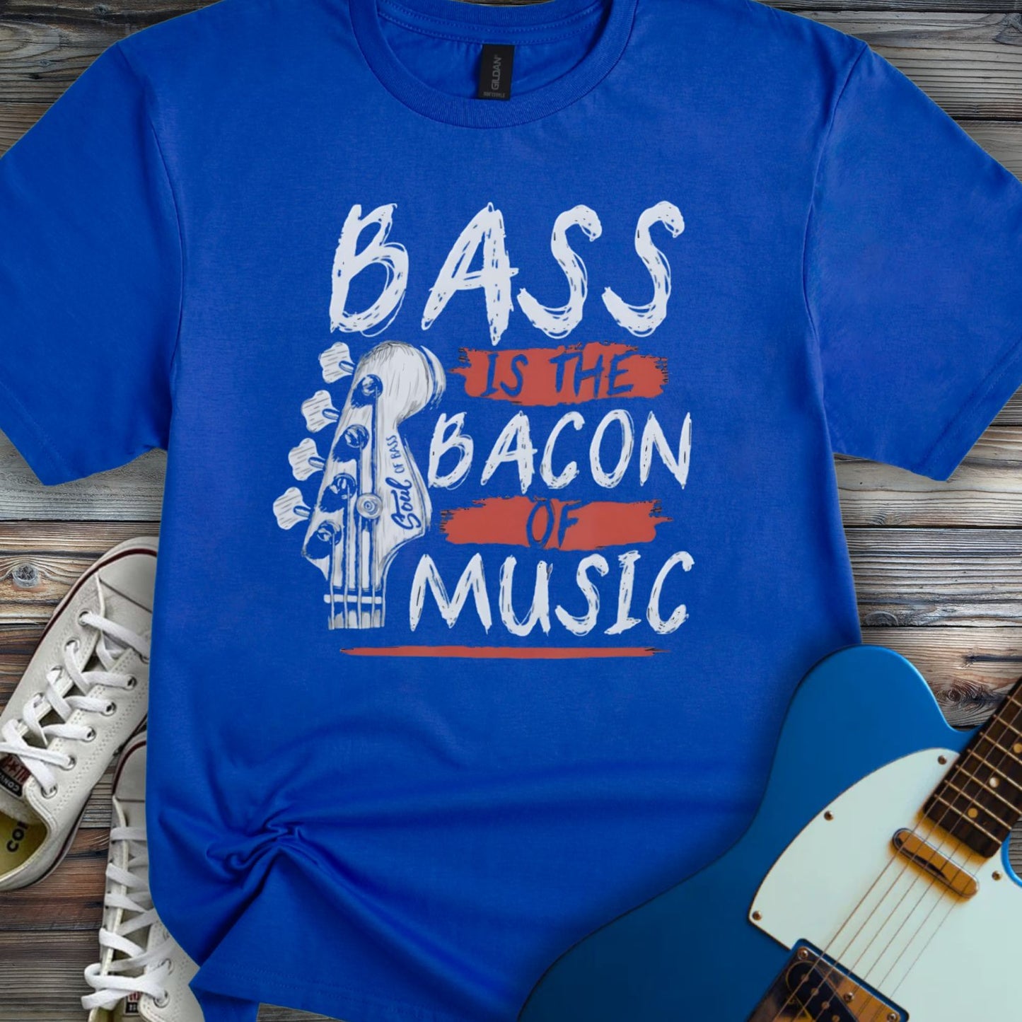 Bass Is The Bacon Of Music T-shirt