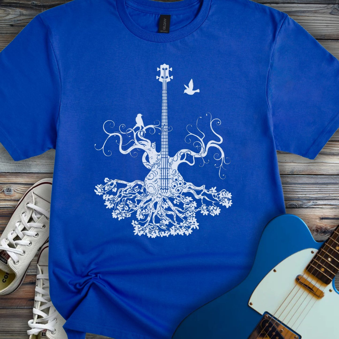 Music Guitar Tree T-shirt