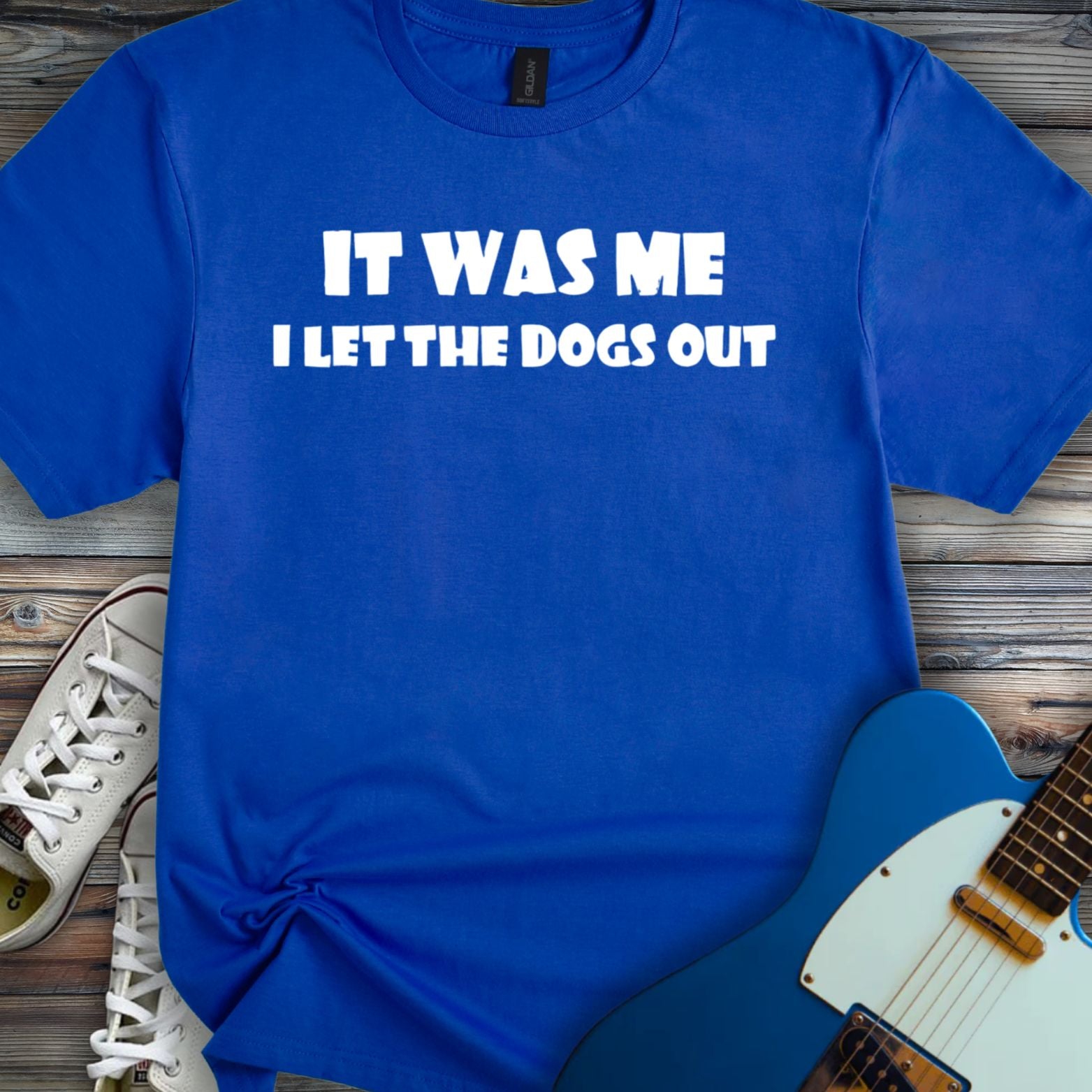 I Let the Dogs Out T-shirt