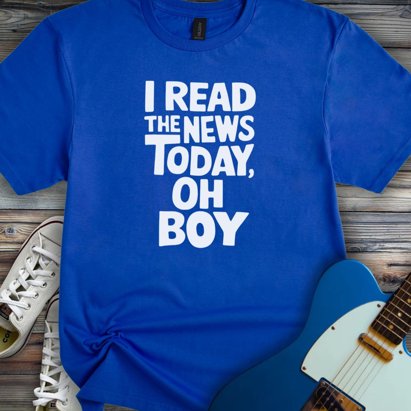 I read the news today T-shirt