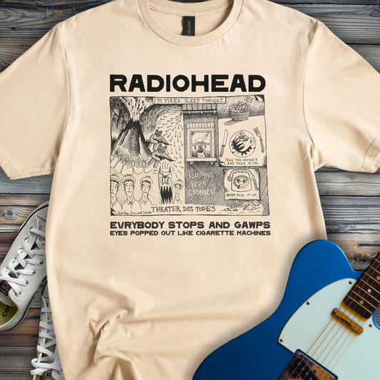 Radiohead Comic Art (IV) T-shirt