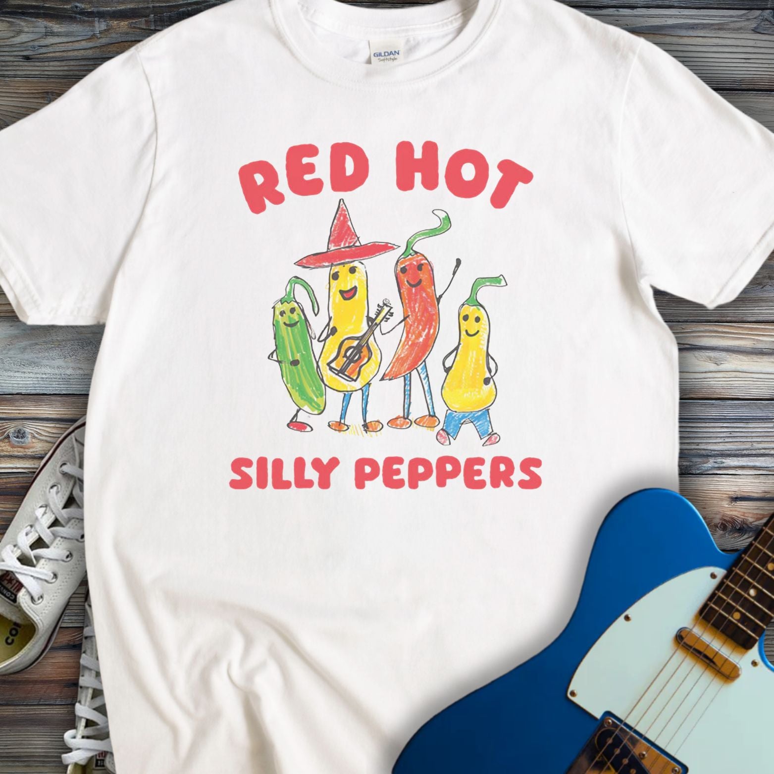 Red Hot Silly Peppers T-shirt