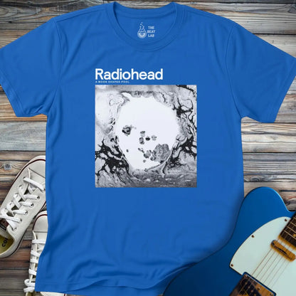 A Moon Shaped Pool T-shirt - Royal / S - T-Shirt