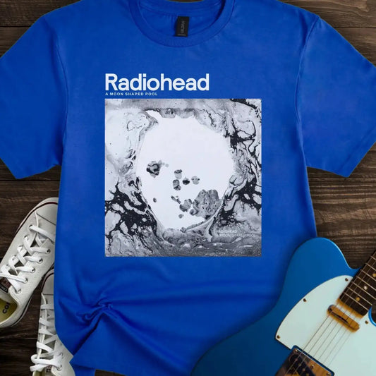 A Moon Shaped Pool T-shirt Royal