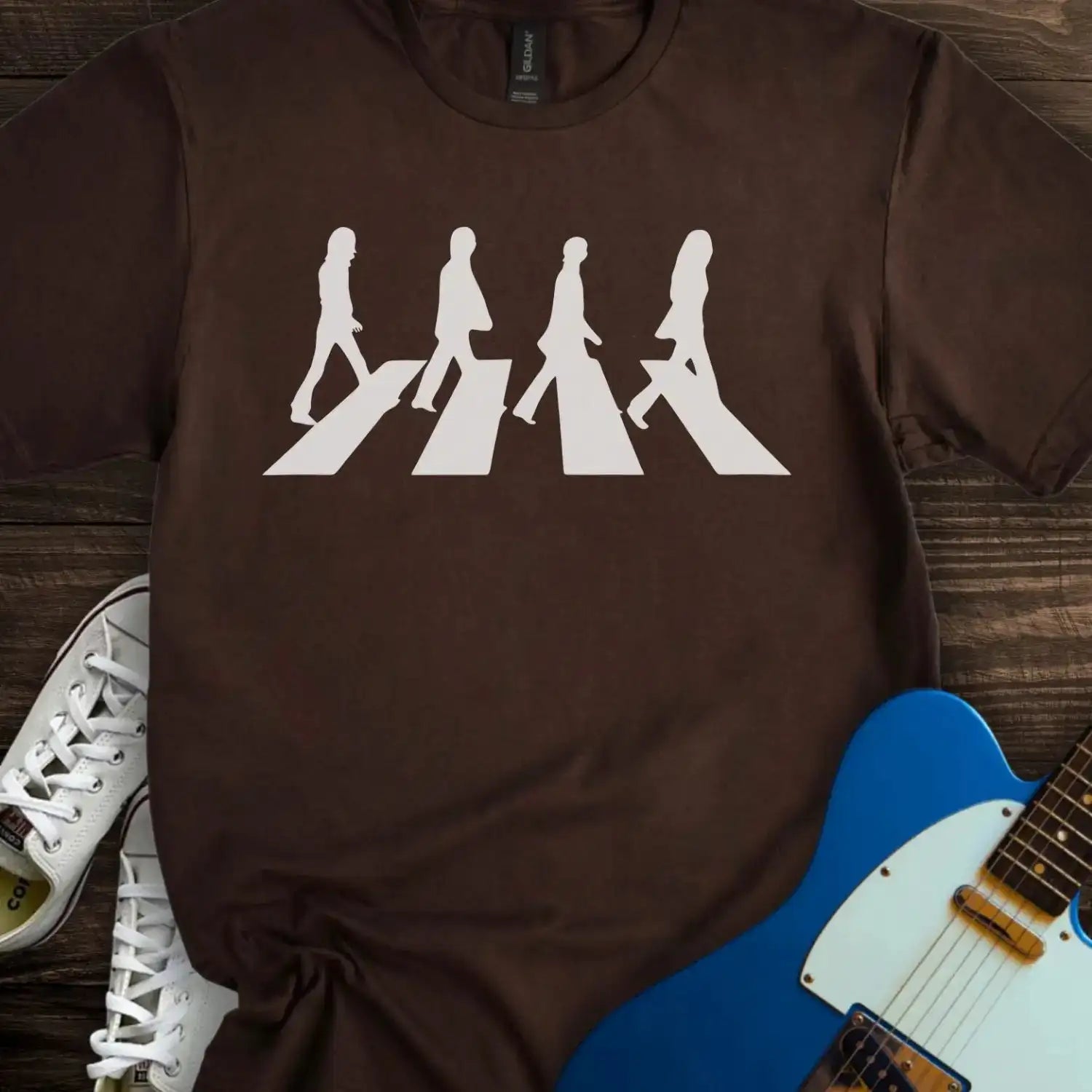 Abbey Road T-shirt Dark Chocolate