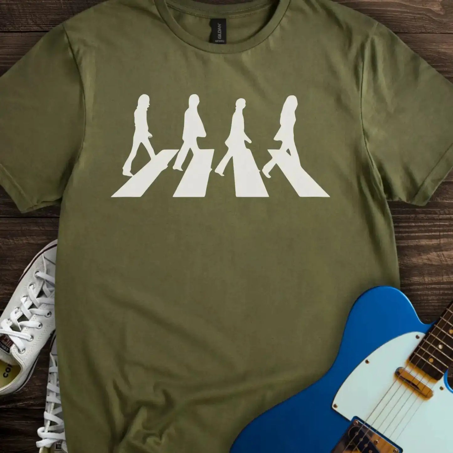 Abbey Road T-shirt Military Green