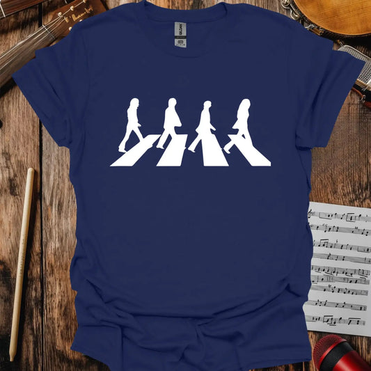 Abbey Road T-shirt - S / Navy - T-Shirt