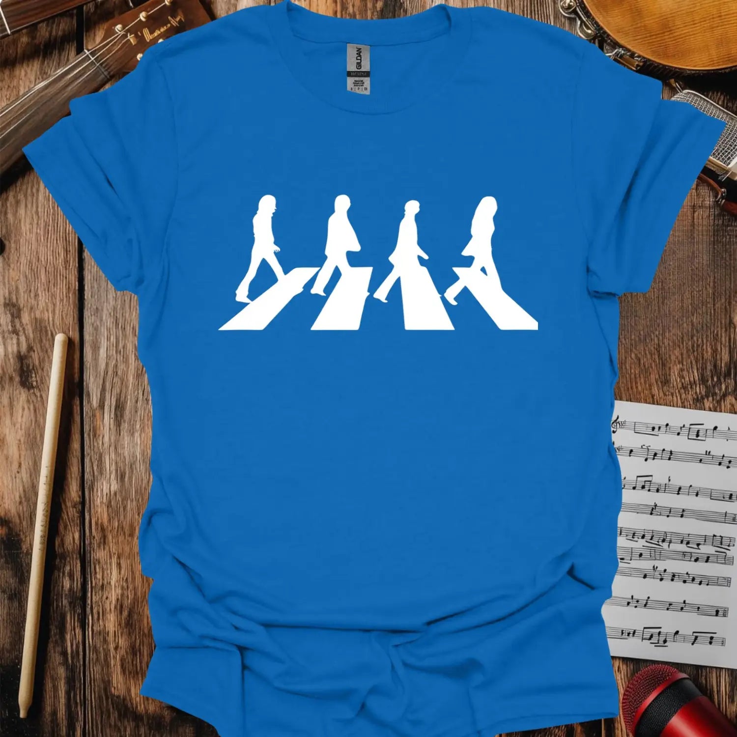 Abbey Road T-shirt - S / Royal - T-Shirt