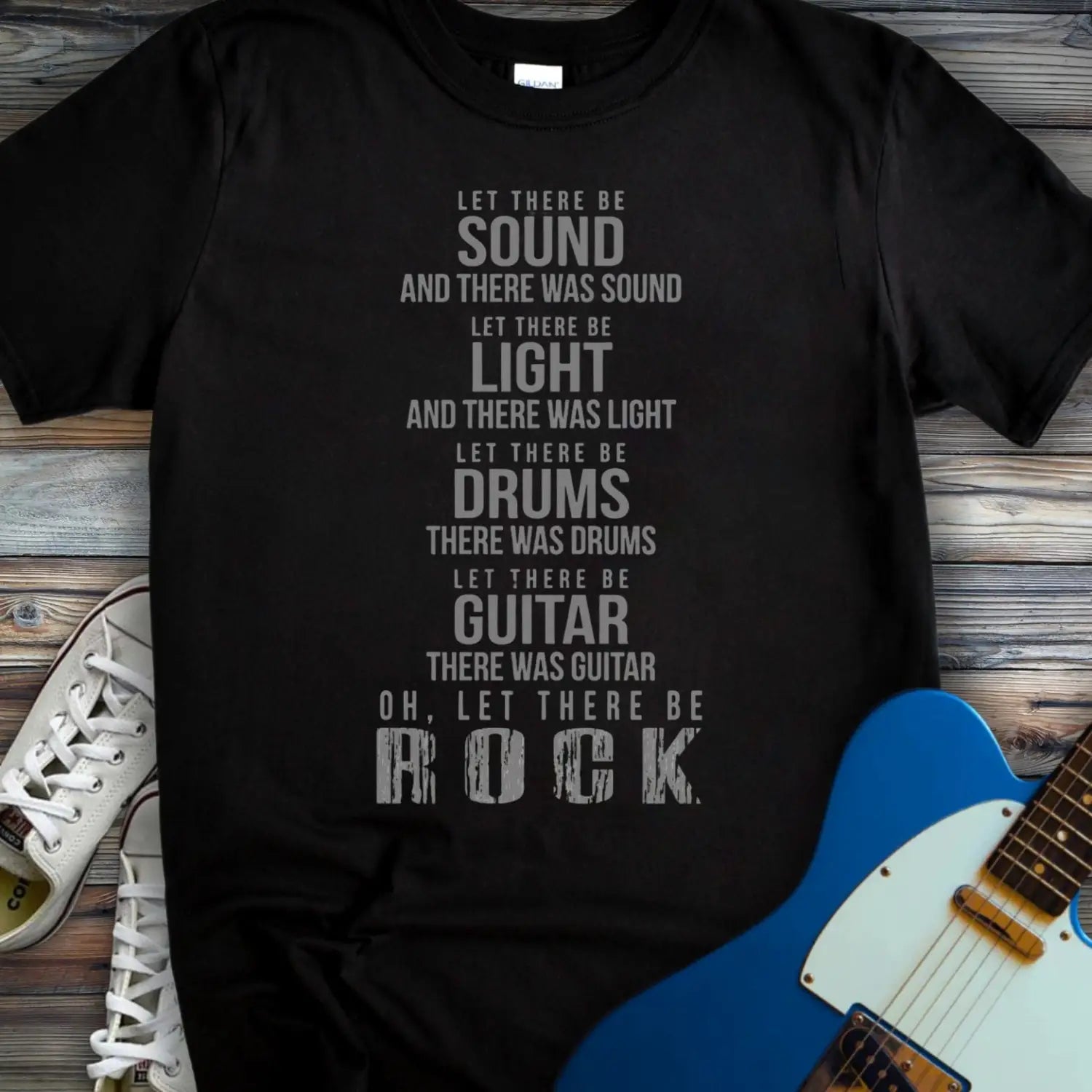 AC/DC Let There Be T-shirt - Black / S - T-Shirt