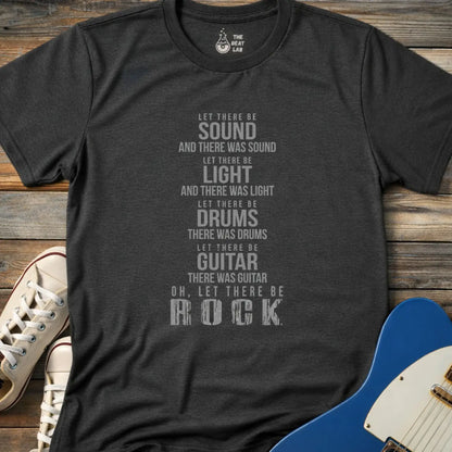 AC/DC Let There Be T-shirt - Dark Heather Grey / S - T-Shirt
