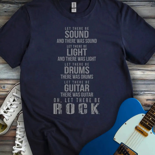 AC/DC Let There Be T-shirt Navy