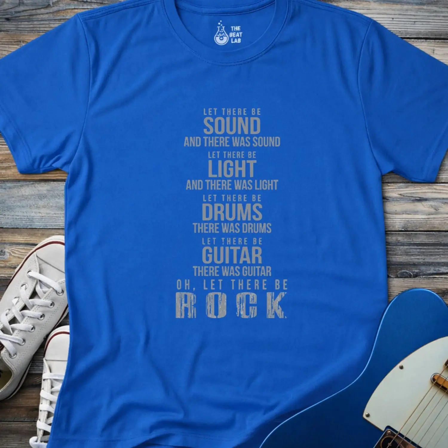AC/DC Let There Be T-shirt - Royal / S - T-Shirt
