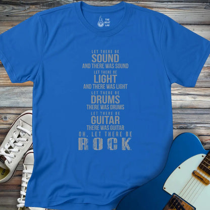 AC/DC Let There Be T-shirt - Royal / S - T-Shirt