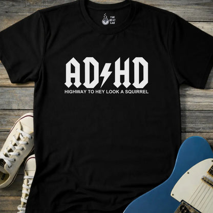 ADHD T-shirt - Black / S - T-Shirt