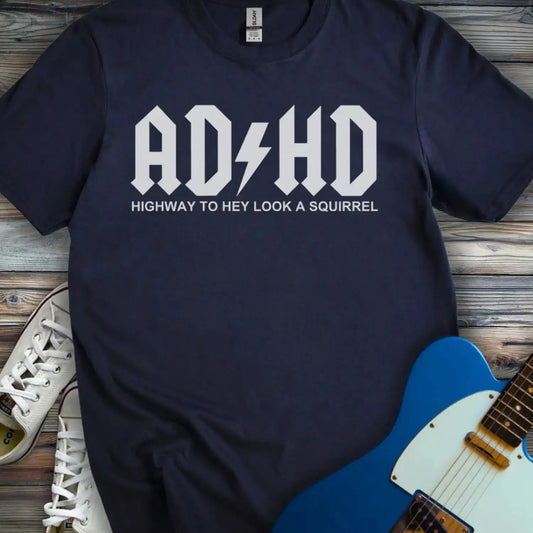 ADHD T-shirt Navy