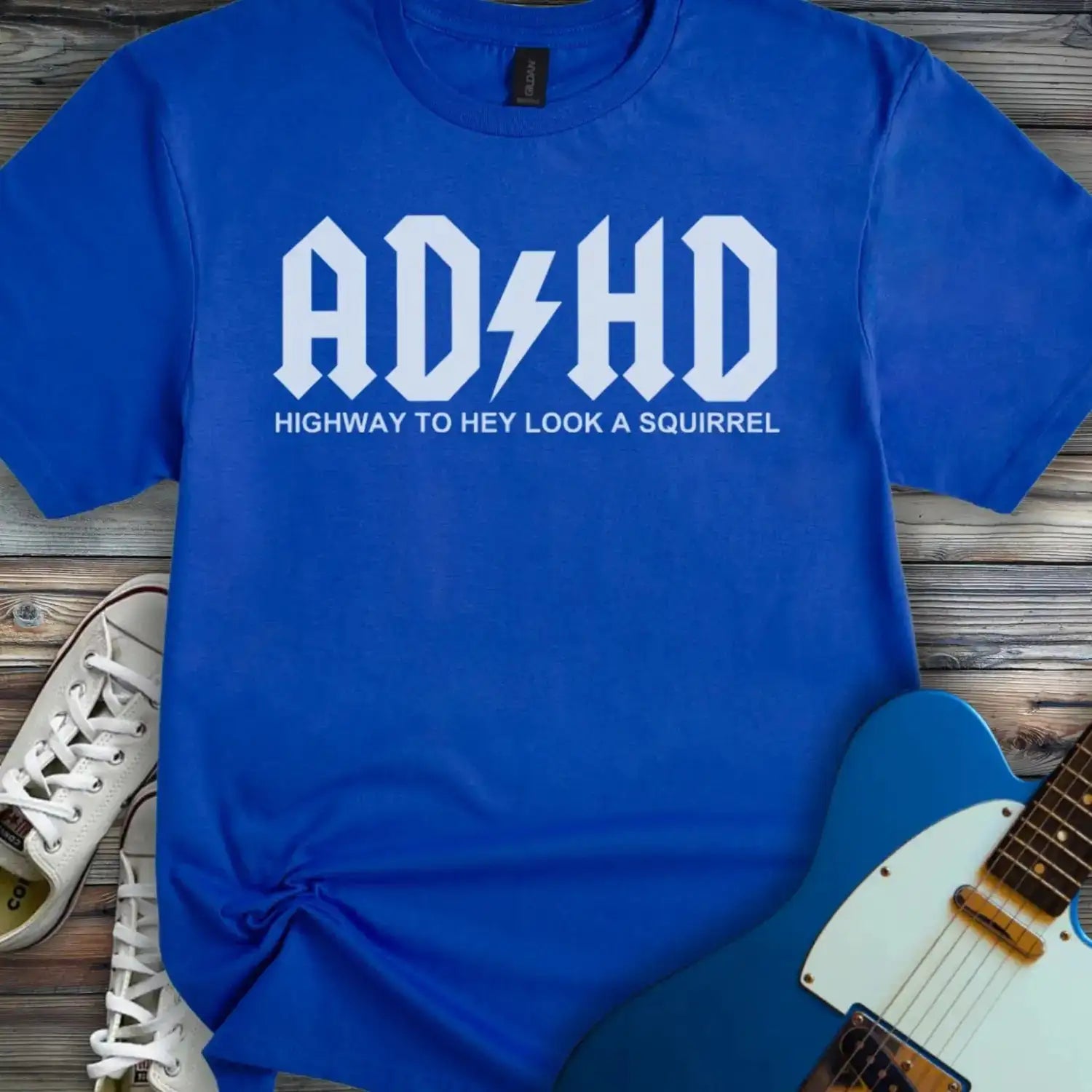 ADHD T-shirt Royal