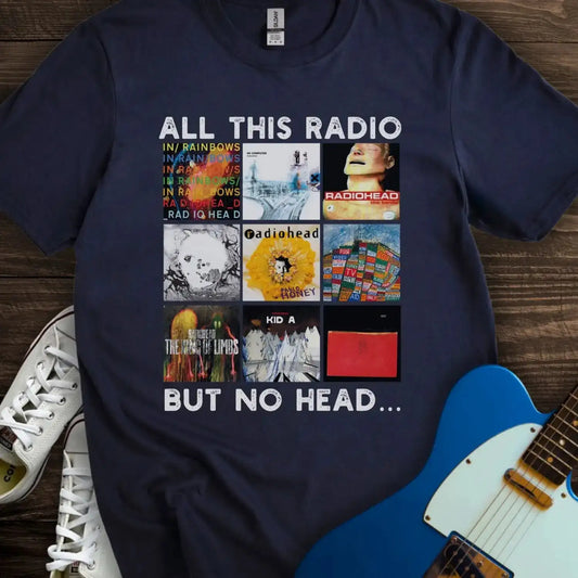 All This Radio T-shirt Navy