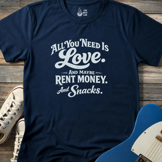 All You Need Is Love T-shirt - Navy / S - T-Shirt