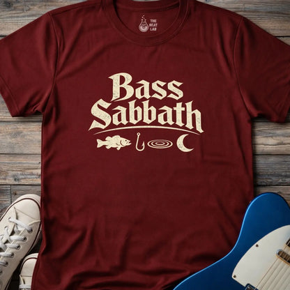 Bass Sabbath T-shirt - Maroon / S - T-Shirt