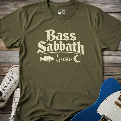 Bass Sabbath T-shirt - Military Green / S - T-Shirt