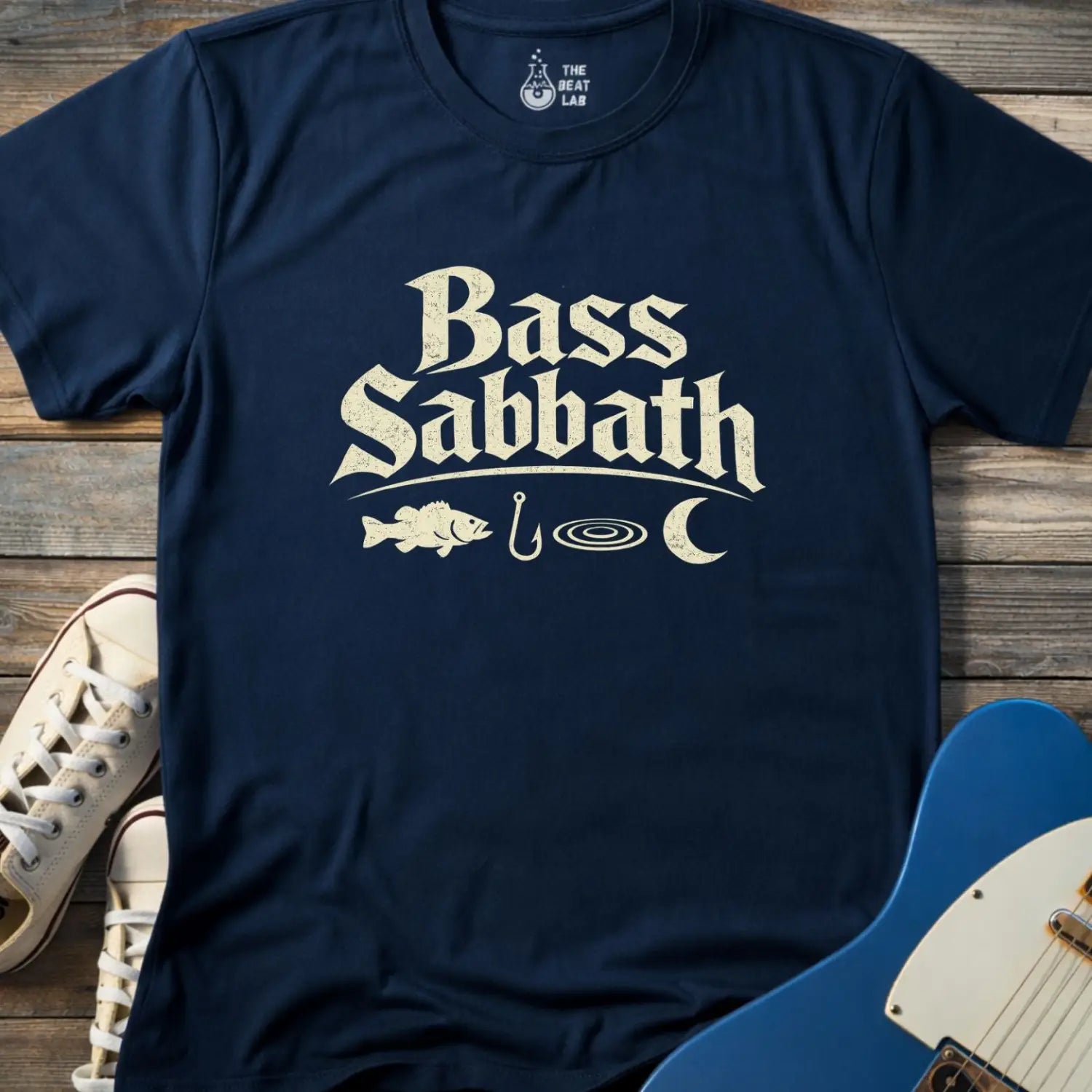 Bass Sabbath T-shirt - Navy / S - T-Shirt