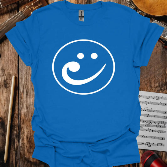 Bass Smile T-shirt - S / Royal - T-Shirt