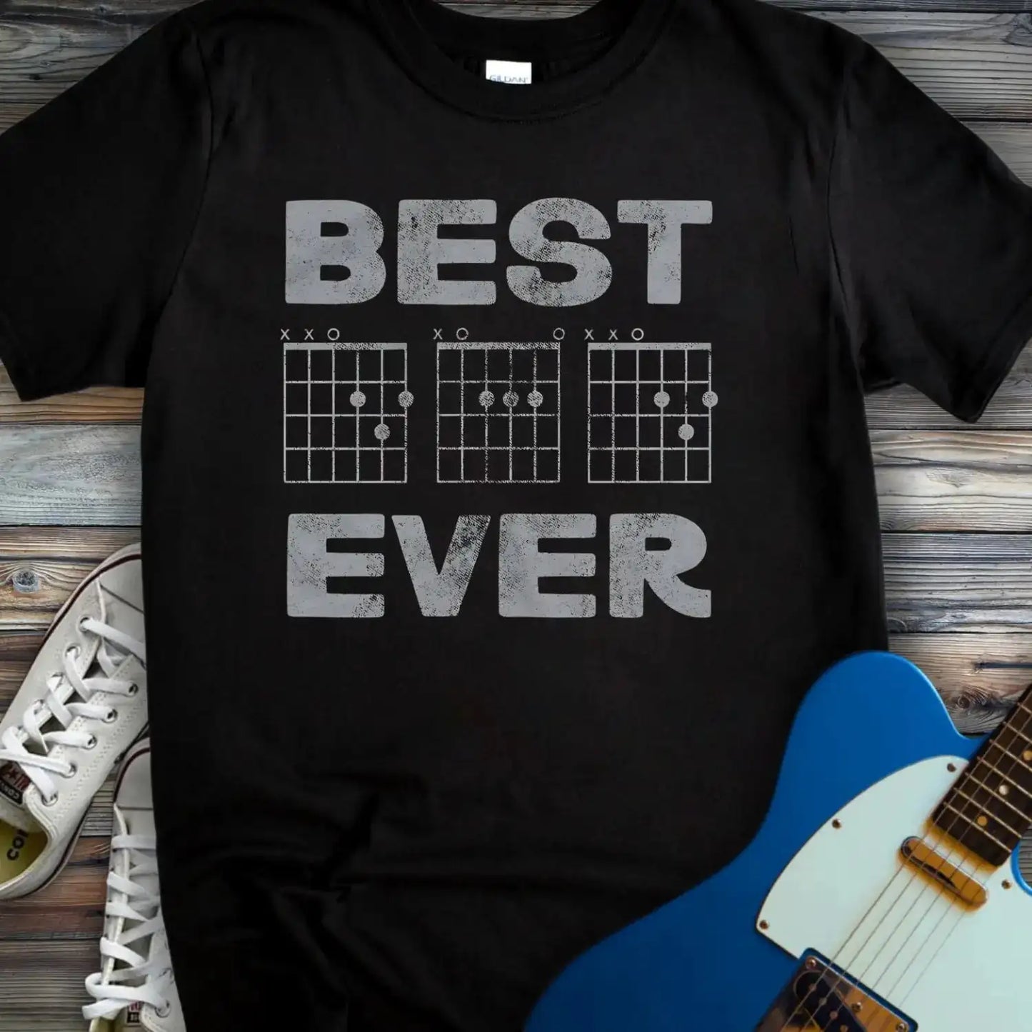 Best Dad Ever (II) T-shirt Black