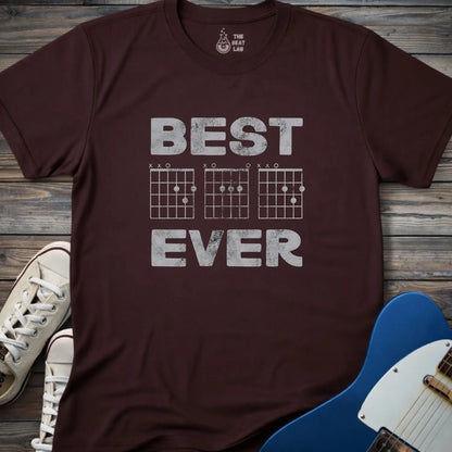 Best Dad Ever (II) T-shirt - Dark Chocolate / S - T-Shirt