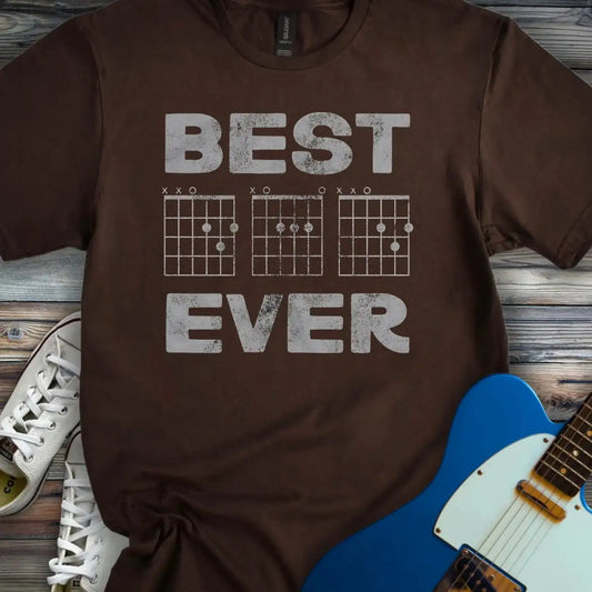 Best Dad Ever (II) T-shirt Dark Chocolate