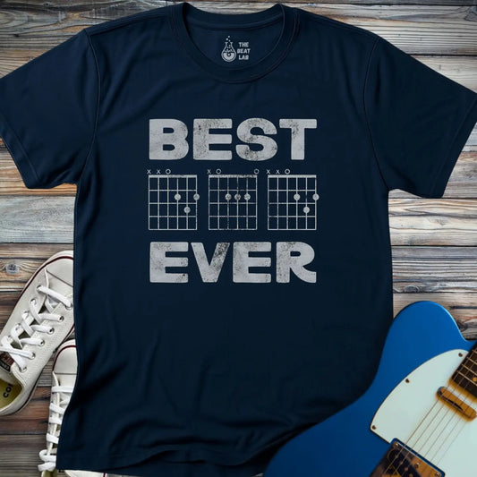Best Dad Ever (II) T-shirt - Navy / S - T-Shirt
